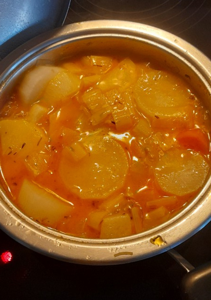 Una foto de Cazuela de verduras