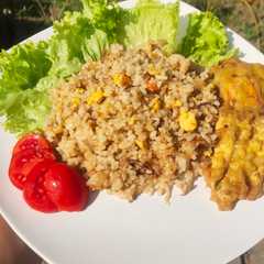 A picture of Nasi Goreng Terasi.
