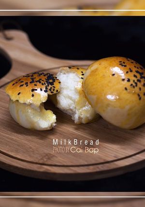 Hình của món Bánh mì sữa tươi.