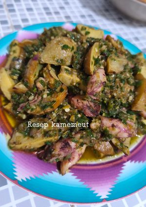 Foto resep Jengkol cumi sambal ijo