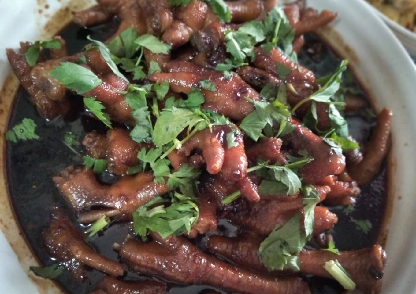 Peha ayam masak kicap