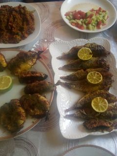 صورة لوصفة الحوت في الفرن