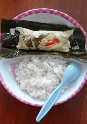 Foto resep Pepes Ayam Tahu (Mpasi 1y)