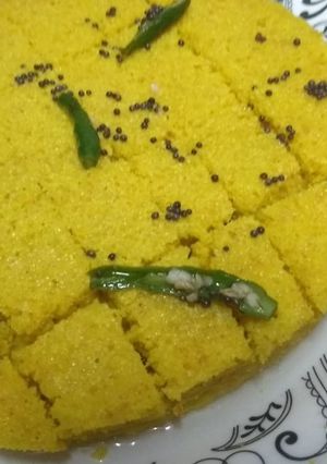 A picture of Dhokla.