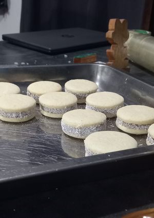 Una foto de Alfajores de maicena