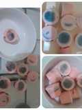 Strawberry cokelat ice cream