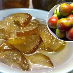 A picture of Pears as marmalade - a very simple pear jam recipe!.