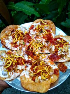 পাপড়ি চাট (papdi chaat recipe in Bengali) রেসিপির প্রধান ছবি
