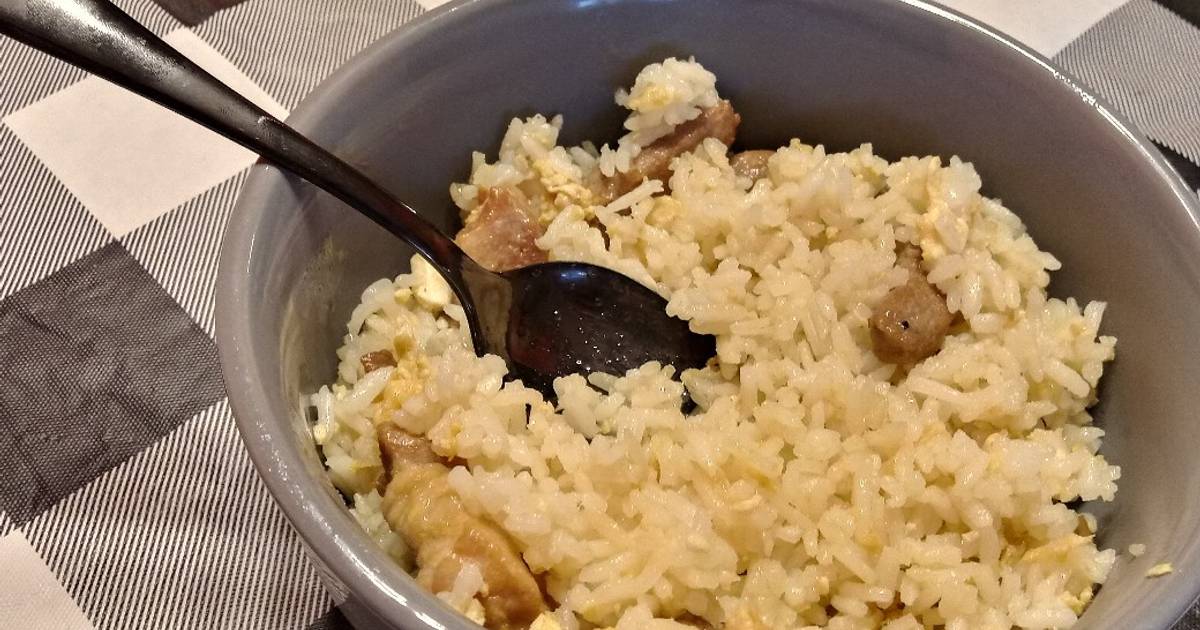 Arroz con cerdo en caldero Receta de Bendecido- Cookpad