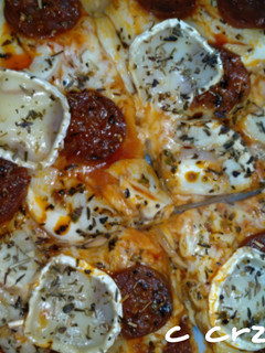 Una foto de Pizza en sartén