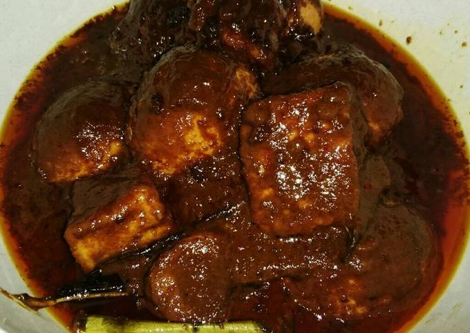 Anti Ribet, Bikin Telor dan Tahu Bumbu Petis Murah