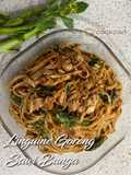 Linguine Goreng Sawi Bunga