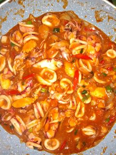 Foto resep Cumi Asam Pedas 🦑
