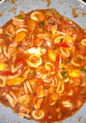 Foto resep Cumi Asam Pedas 🦑