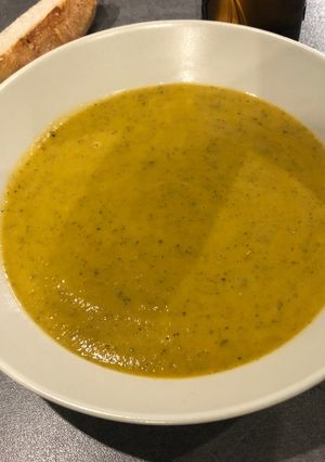 Une photo de Soupe de courgettes