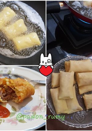 Foto resep Lumpia daging burger