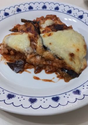 Una foto de Lasaña de Berenjenas