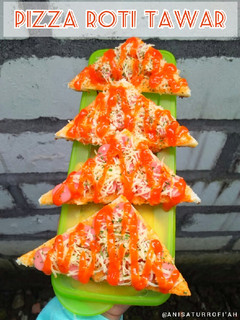 Foto resep Olahan Roti Tawar~Pizza Roti Tawar