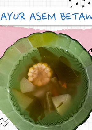 Foto resep Sayur asem betawi seger simpel