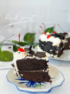 Foto resep Black forest (brownies kukus)