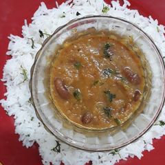 A picture of Rajma Masala.