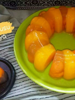 Foto resep Puding Susu Pepaya