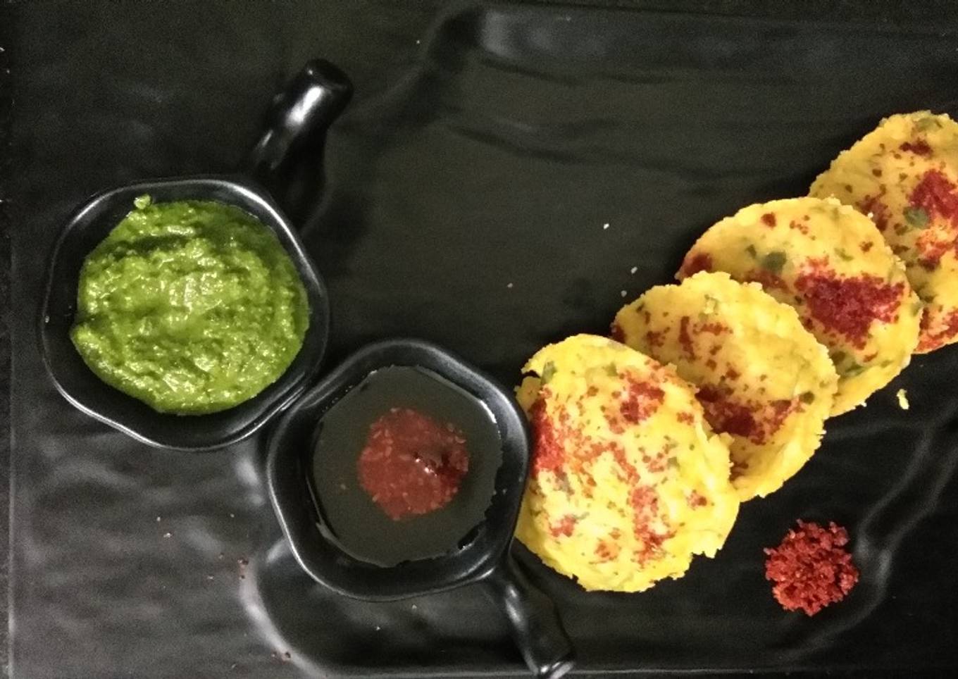 Cabbage idli