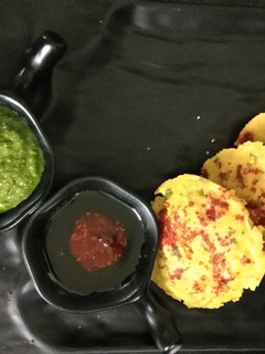 A picture of Cabbage idli.