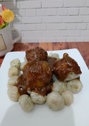 Foto resep Baso Aci Bumbu Kacang