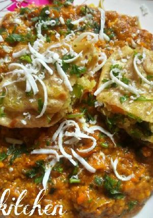 A picture of Veg patiala recipes.