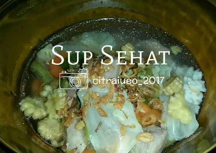 Resep Sup Sehat Anti Gagal