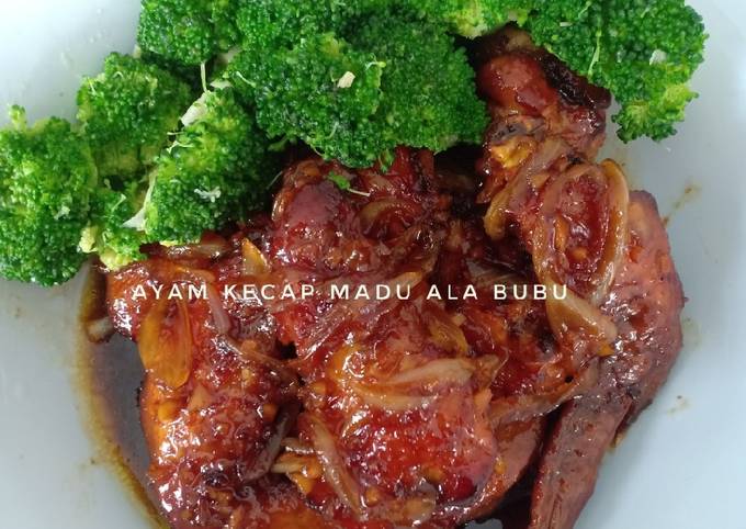 Ayam kecap madu ala bubu