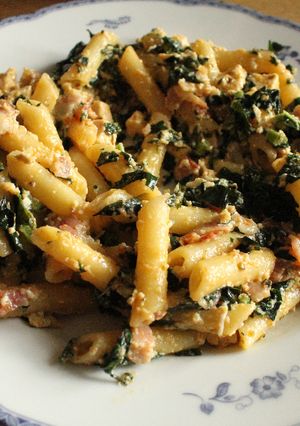 Una foto de Carbonara explosiva