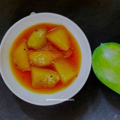 Sweet Mango Chutney Bihari style A picture of Sweet Mango Chutney Bihari style.