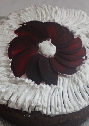 A picture of Beetroot Chocolate Cake.