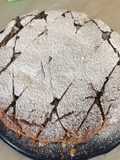 Tahini Cake with Cranberries