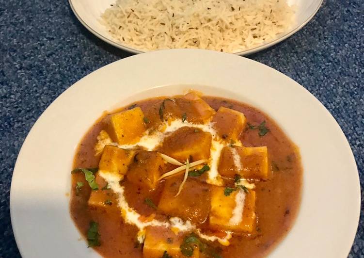 Paneer Butter Masala (Paneer Makhani)