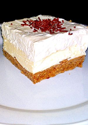 Gesztenye krémes sütés nélkül recept fotója