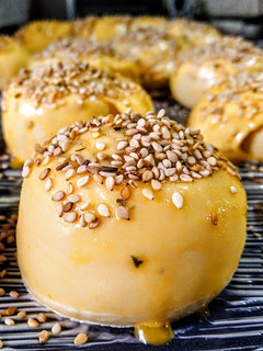 Una foto de ROLLO De Pan al Zaatar...!