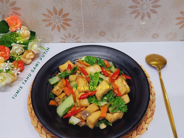 Langkah Mudah untuk Membuat Resep Tumis Tahu Sawi Putih yang Lezat Sekali Anti Ribet, Sempurna