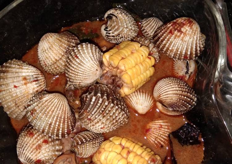 Kerang sambal balado (seafood)