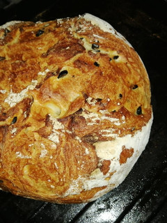 Una foto de Pan Italiano con aceituna y Ajo receta Torres