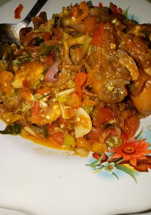 Foto resep Ayam goreng dabu dabu