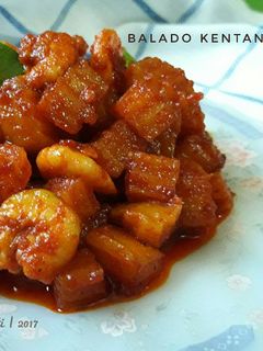 Foto resep Balado Kentang Udang (#pr_ OlahanUdang)