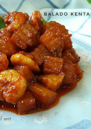 Foto resep Balado Kentang Udang (#pr_ OlahanUdang)