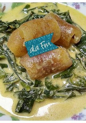 Foto resep Gulai jangek daun ubi