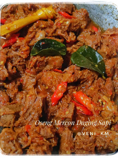 Foto resep Oseng Mercon Daging Sapi