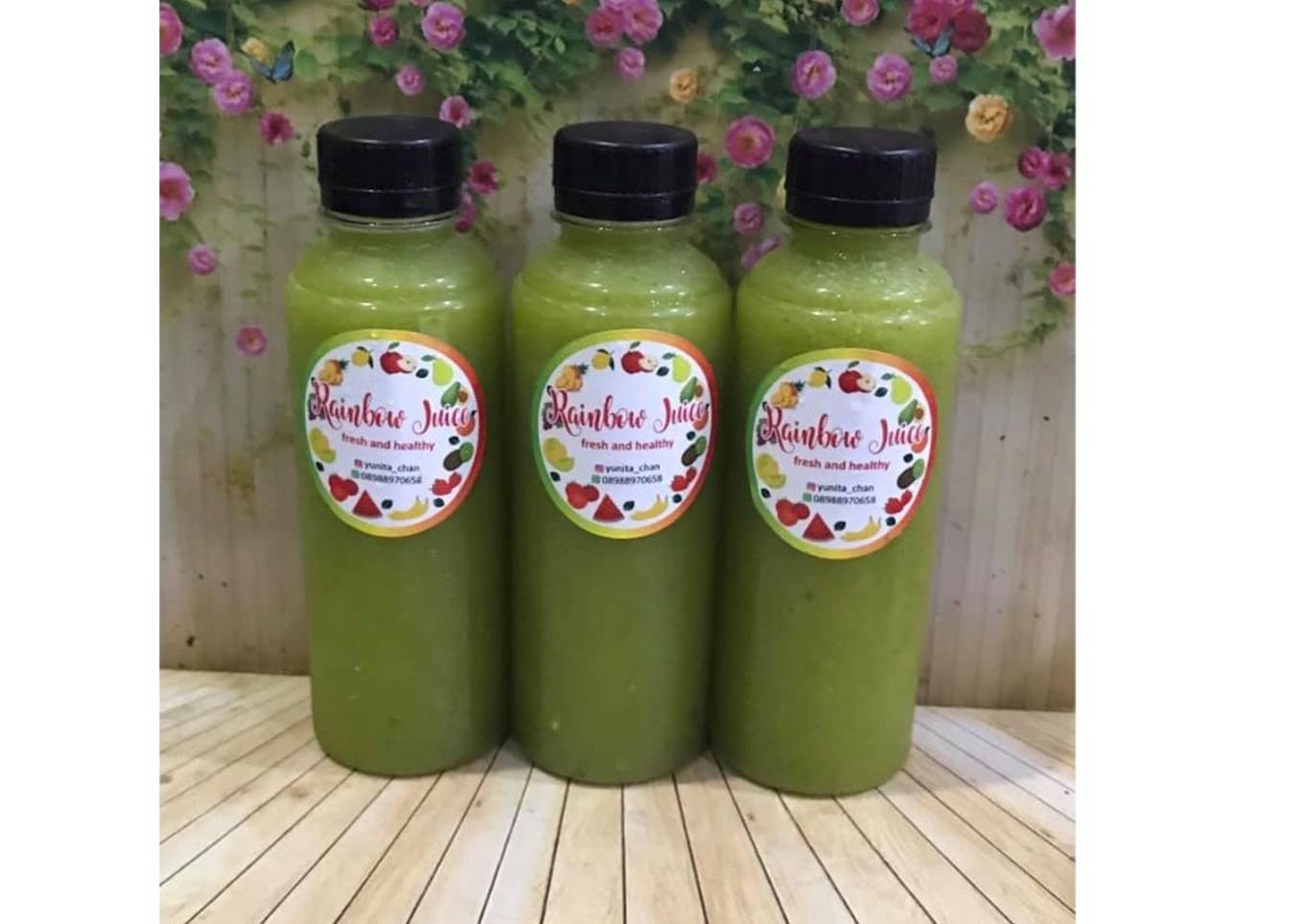 Diet Juice Pumpkin Pokchoy Passion Fruit Pear Watermelon
