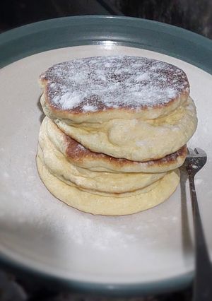 Foto resep Cheese Fluffy Pancake atau Souffle Pancake