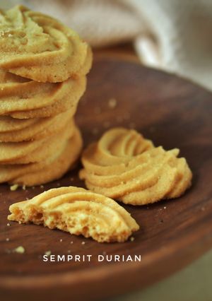 Foto resep Semprit Durian - Durian cookies
